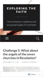 Mobile Screenshot of exploringthefaith.com